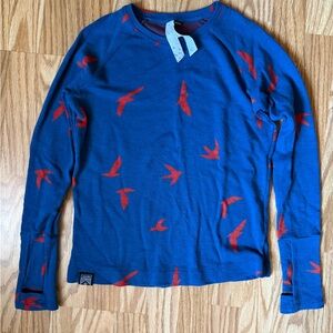 Oiselle Wazzie Wool Jaquard Long Sleeve